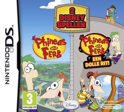 Rom juego Phineas And Ferb - 2 Disney Games